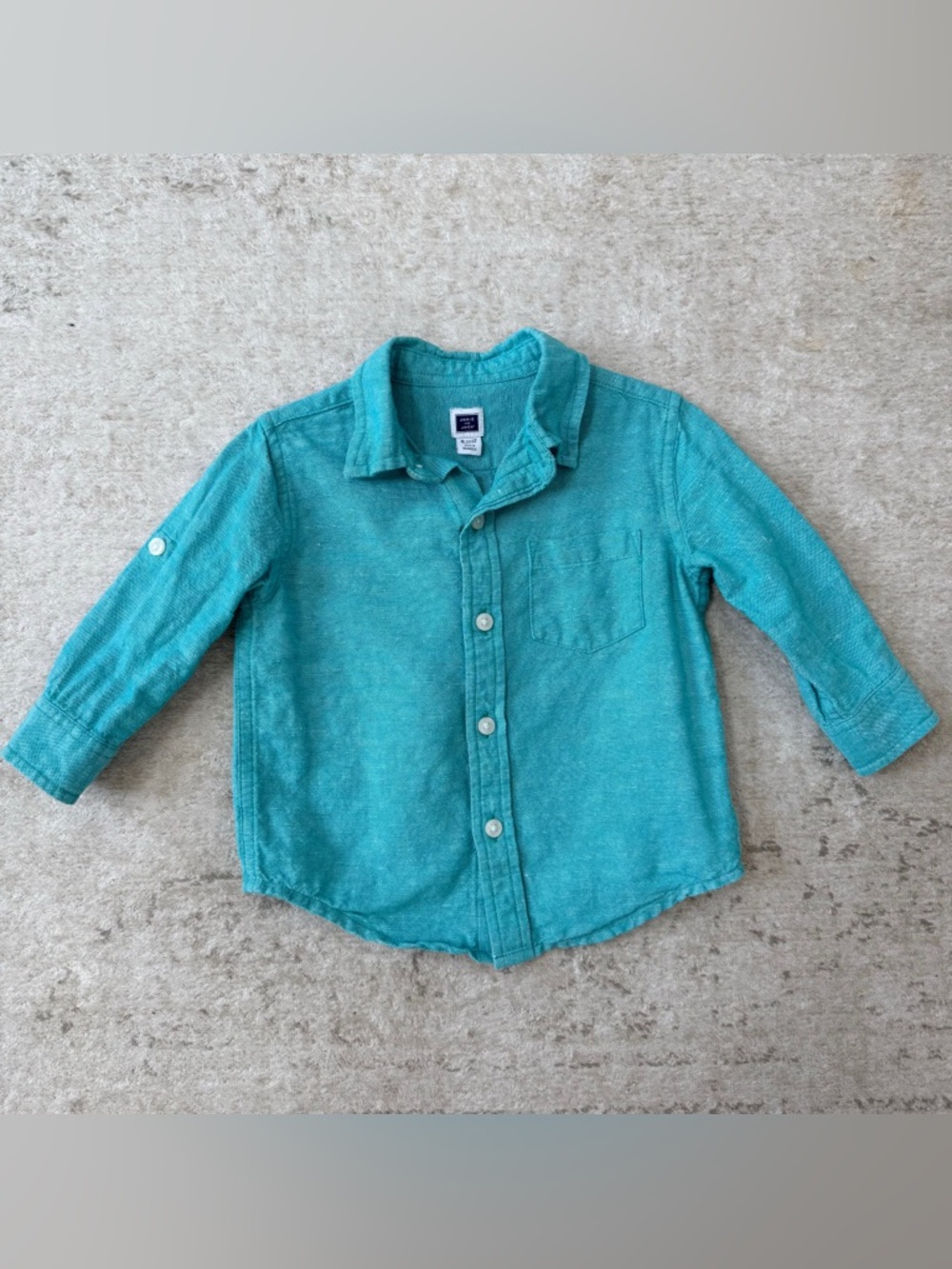 Janie and Jack Linen Blend Shirt